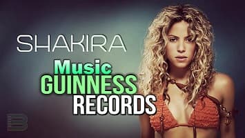 Shakira, Colombia’s Pop Queen, set three World Records 